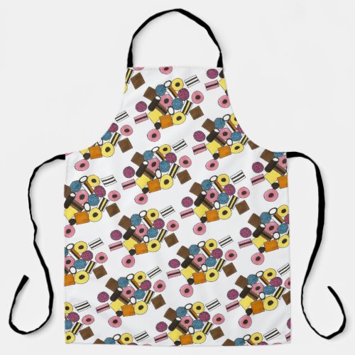 All Sorts Black Licorice Allsorts Candy Candies Apron