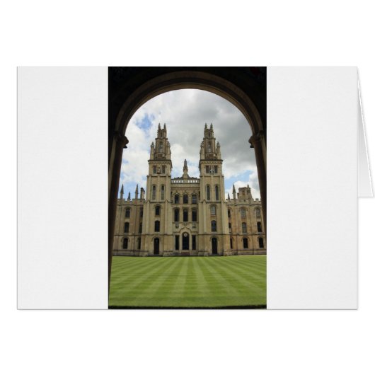 All Souls College, Oxford Cards (Front Horizontal)