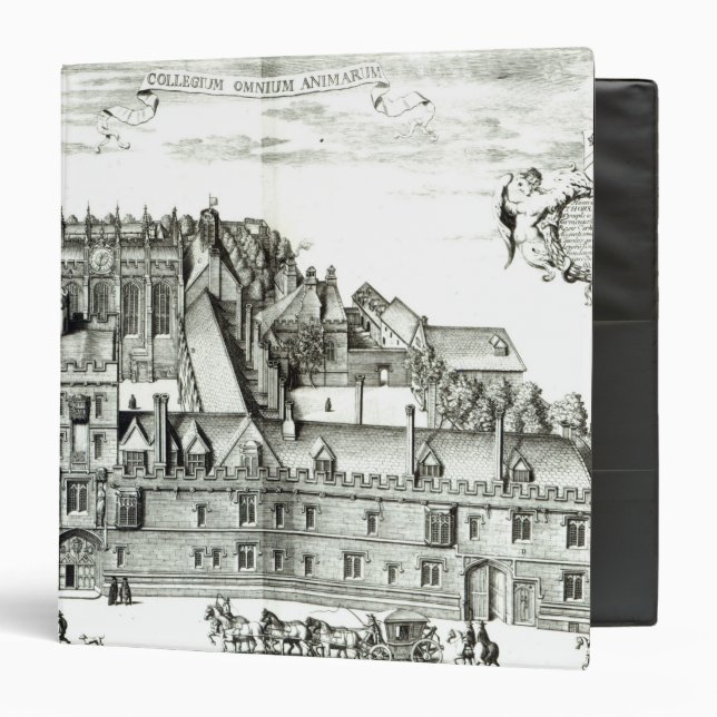 All Souls College, Oxford University, 1675 Binder (Front/Inside)