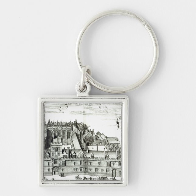 All Souls College, Oxford University, 1675 Keychain (Front)
