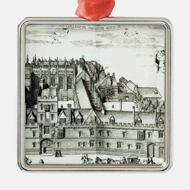 All Souls College, Oxford University, 1675 Metal Ornament (Front)