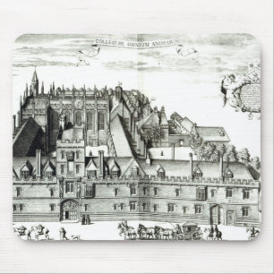 All Souls College, Oxford University, 1675 Mouse Pad