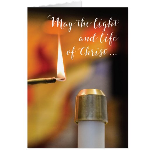 All Souls Feast Lighting Candle Cards (Front)