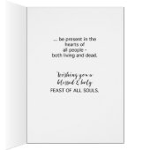 All Souls Feast Lighting Candle Cards (Inside (Right))