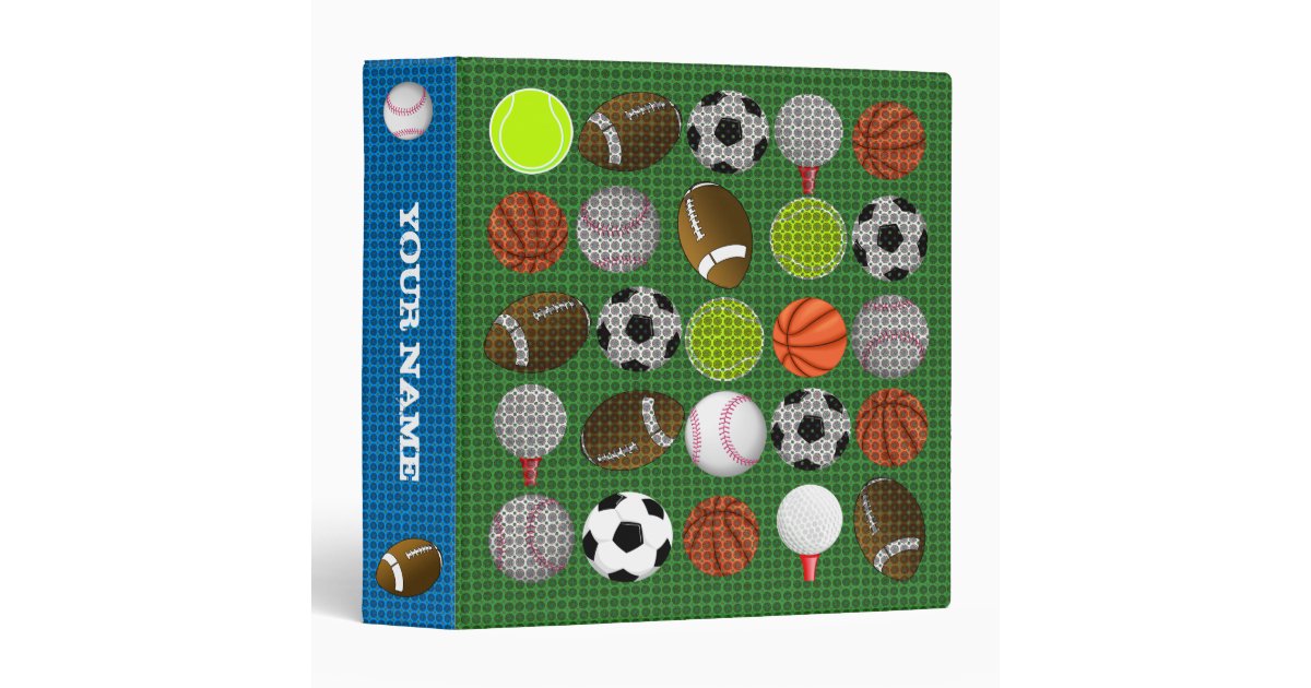 All Sport Athlete Binder 1 Zazzle