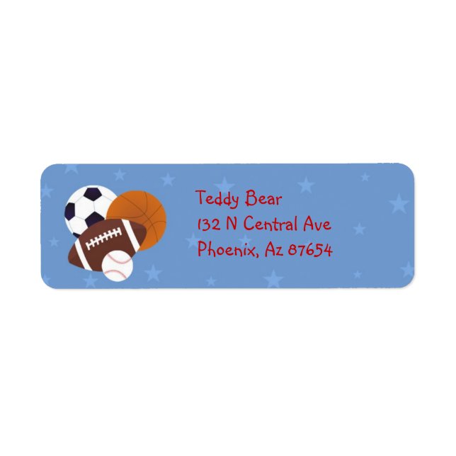 All-Star address labels (Front)