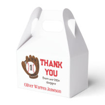 All-Star Baby Boy's 1st Birthday Thank You