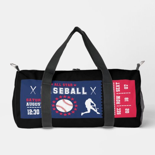 All Star Baseball Duffle Bag