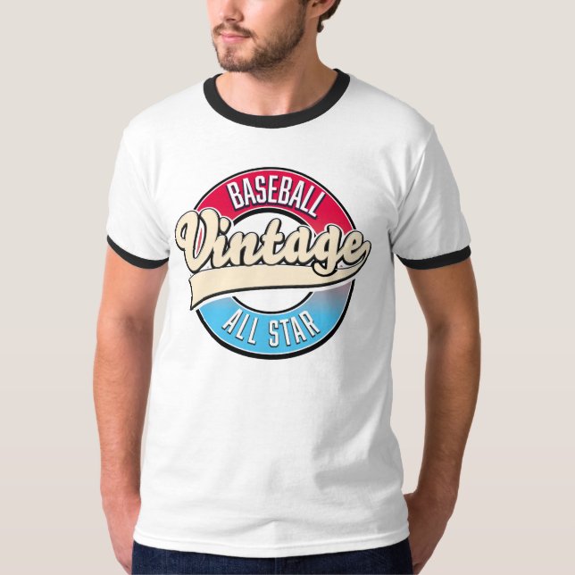 All Star Baseball logo T-Shirt (Front)