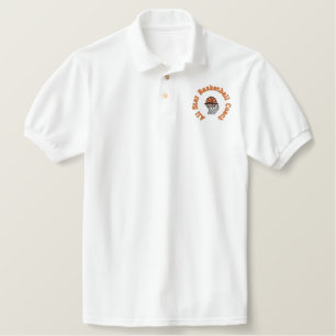All Star Basketball Coach Embroidered Polo Shirt