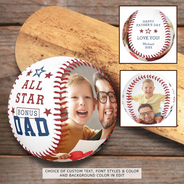 All Star Bonus Dad Fathers Day 2 Photos Baseball (Creator Uploaded)