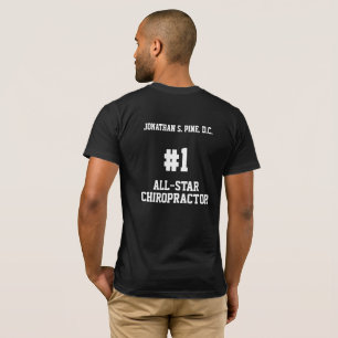 All Star Chiropractor Personalized T-Shirt