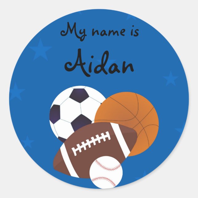 All-Star Classic Round Sticker (Front)