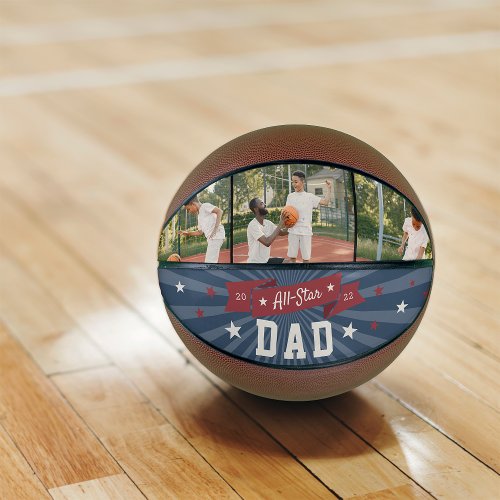All_Star Dad Custom Photo Basketball