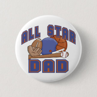 All Star Dad SPORTS Button