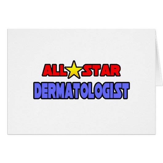 All Star Dermatologist Cards (Front Horizontal)