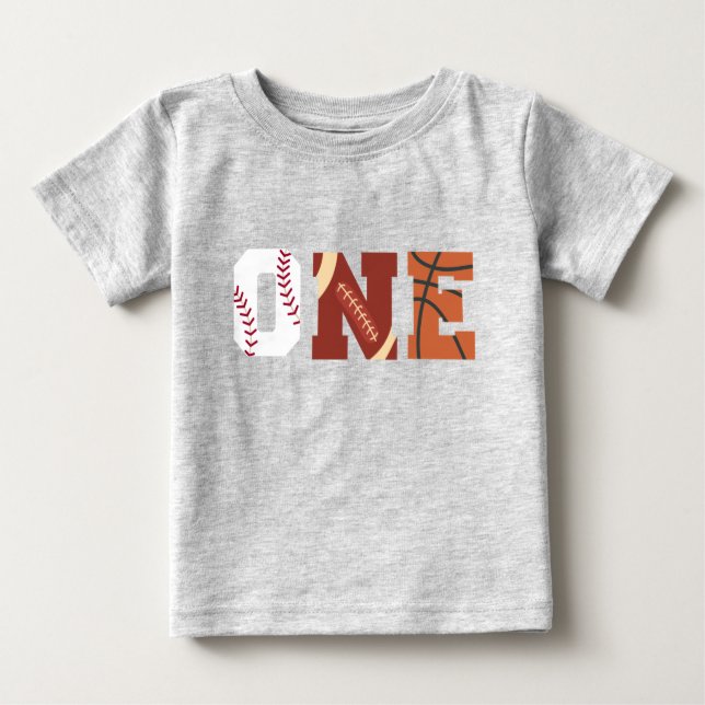 All-Star First Birthday Shirt (Front)