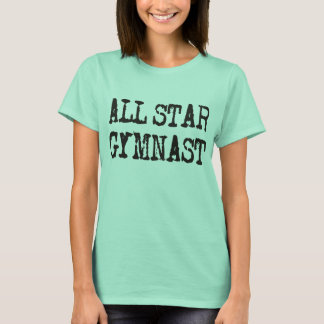All Star Gymnast Ringer Tee