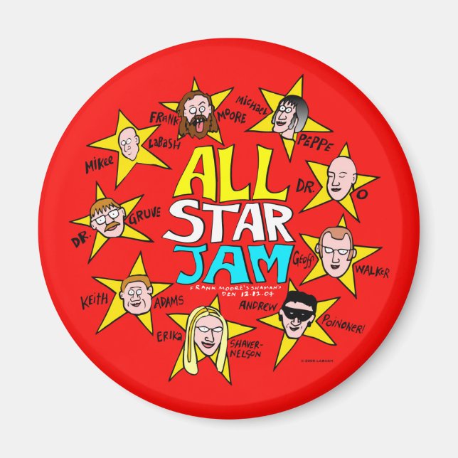 All-Star Jam magnet (Front)