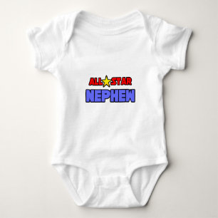 All Star Nephew Baby Bodysuit