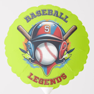 All-Star Spirit: Classic Baseball Essentials Sport Balloon