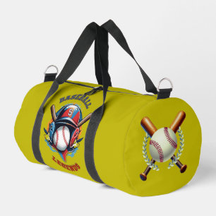 All-Star Spirit: Classic Baseball Essentials Sport Duffle Bag