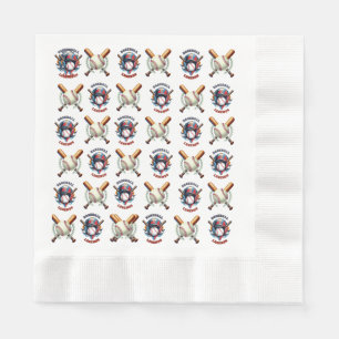 All-Star Spirit: Classic Baseball Essentials Sport Napkins