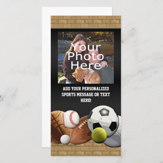 All Star Sports Balls w/ Brick Wall (Front/Back)