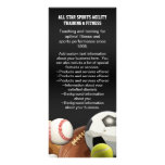 All Star Sports Balls w/ Brick Wall Rack Card