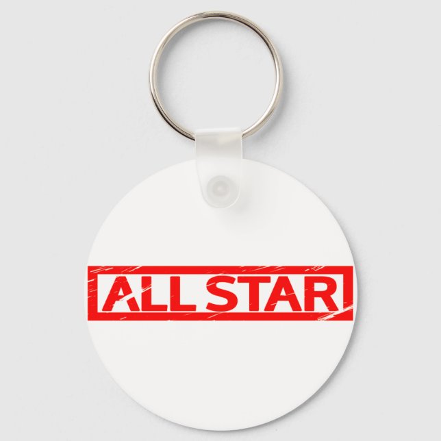 All star Stamp Keychain (Front)