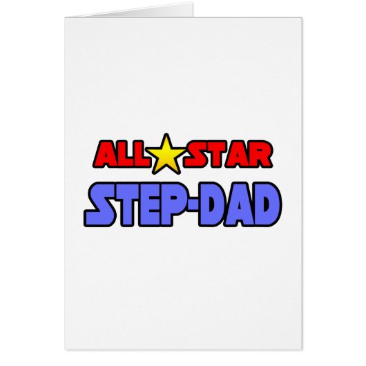 All Star Step-Dad Cards (Front)