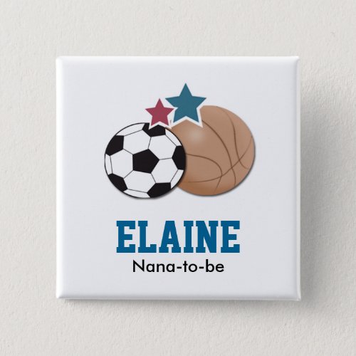 ALL STARS SPORTS Personalized Button