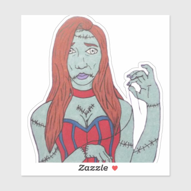 All Stitched Up Sticker (Sheet)