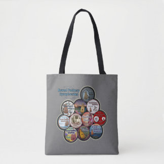 All Symphony Buttons Medium Tote