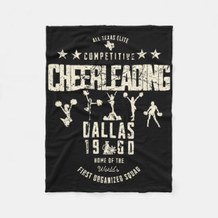 All Texas Elite Competitive Cheerleading Dallas 19 Fleece Blanket