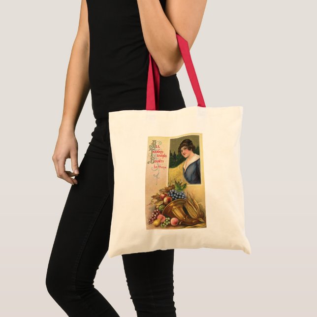 All Thanksgiving Bounty Be Thine Tote Bag (Front (Product))