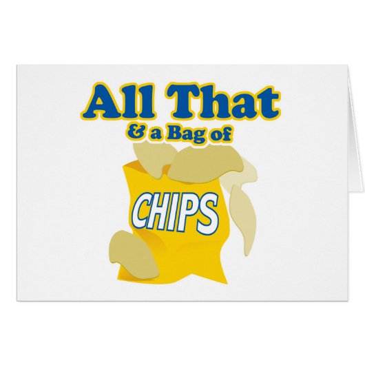 All That and a Bag of Chips Cards (Front Horizontal)