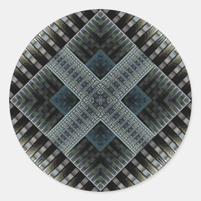 All That Glitters Classic Round Sticker (Front)