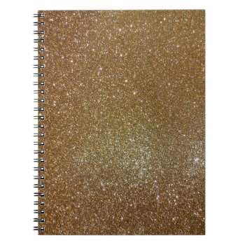 All That Glitters Is Gold Notebook by thatcrazyredhead at Zazzle