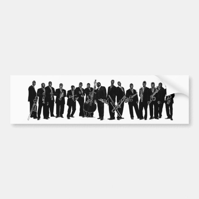 All That Jazz Bumper Sticker (Front)