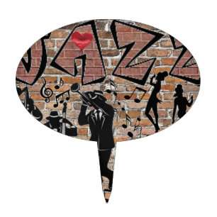 ALL THAT JAZZ CAKE TOPPER