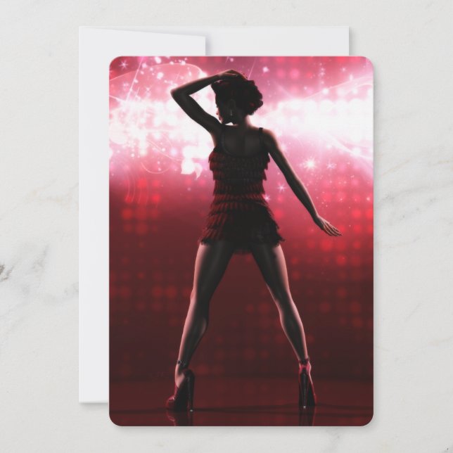 All That Jazz Invite (customizable) (Front)