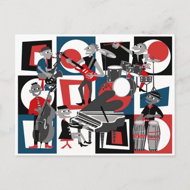 All That Jazz Postcard (Front)