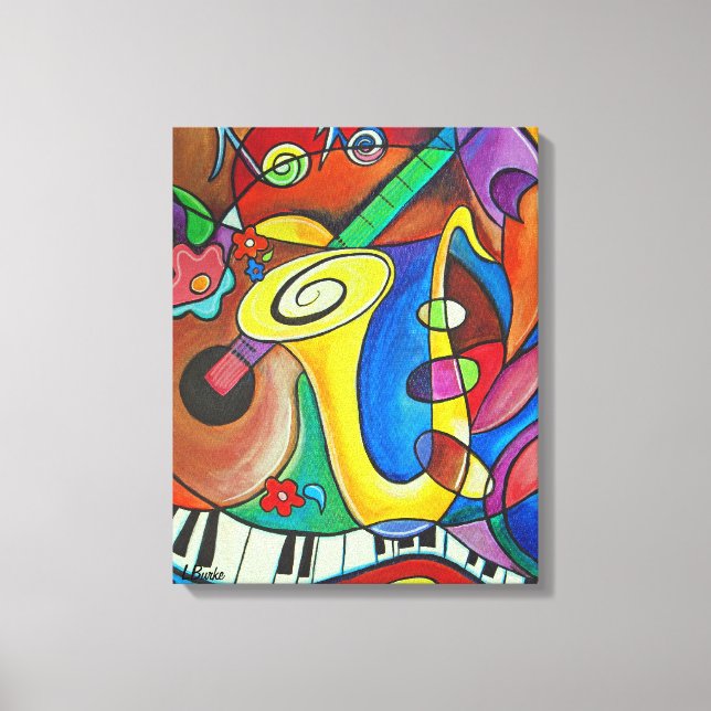 All That Jazz! Print by Studio Burke© (Front)