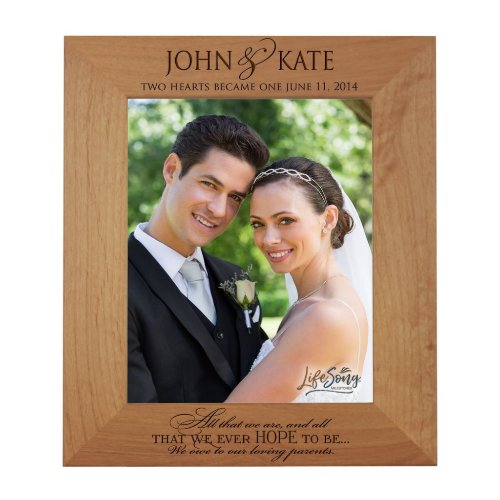 All That We Are 8x10 Vertical Wedding Photo Frame