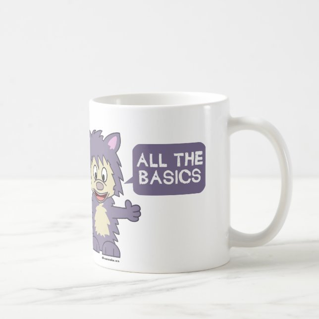 All The Basics "Jonas Shout" Coffee Mug (Right)