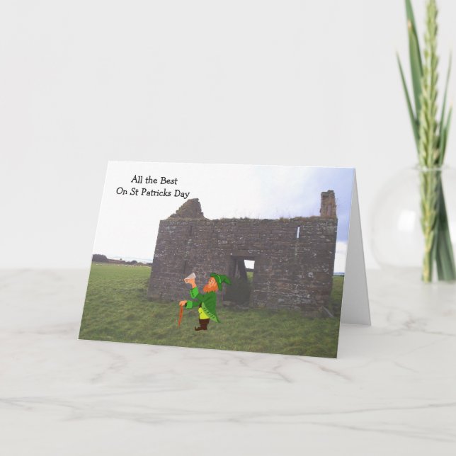 All the Best On St Patricks Day Card (Front)