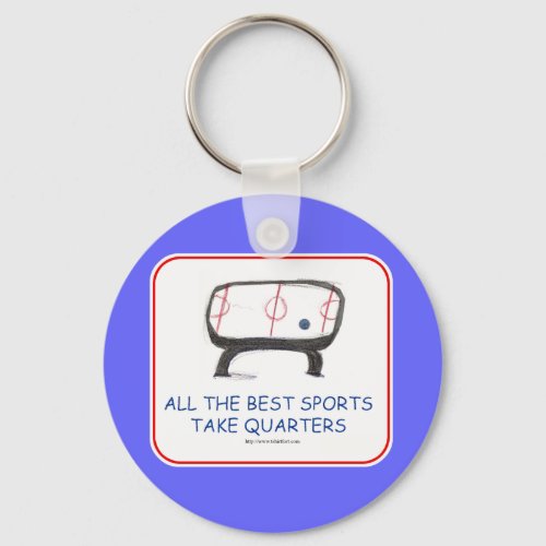 All the best sports take quarters keychain