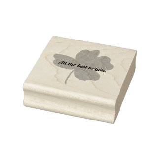 All the best to you, shamrock rubber stamps