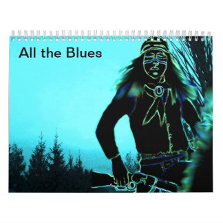 All the Blues - callender Calendar